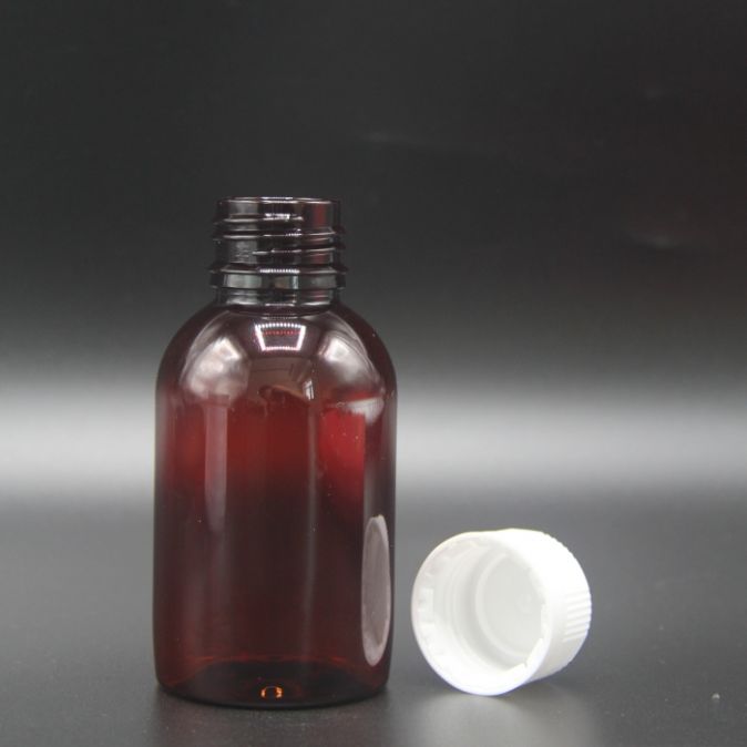 100mL PET口服液瓶配量杯-C137318